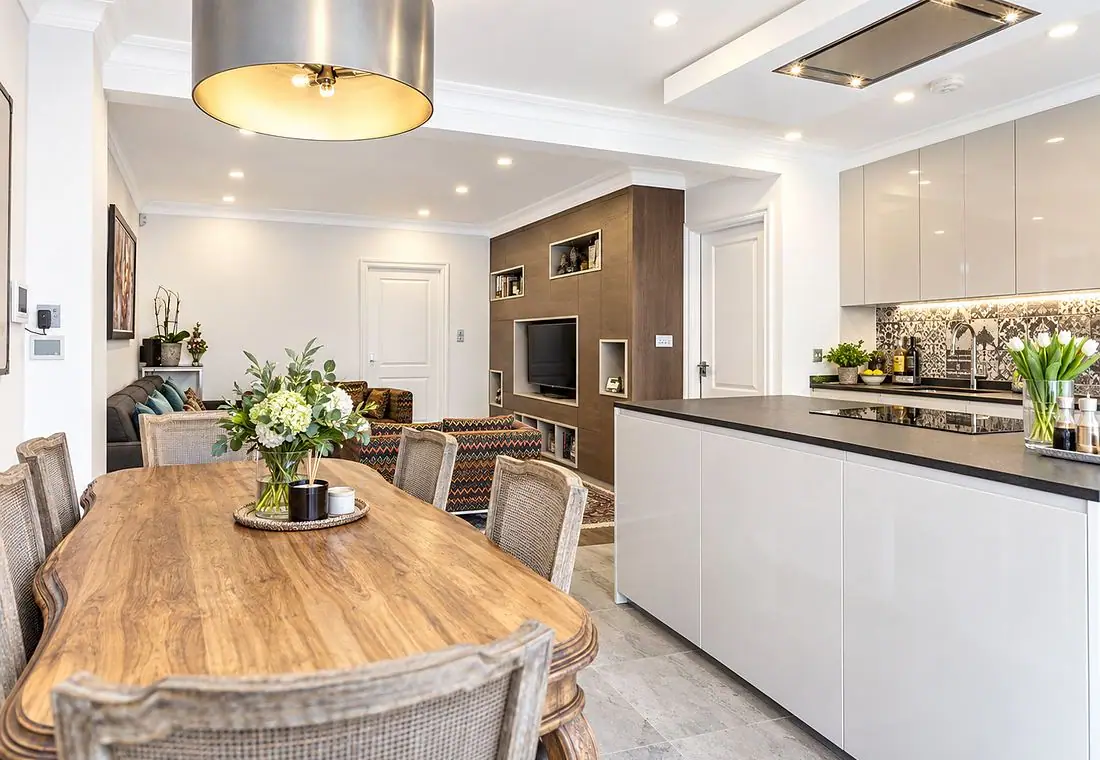 A finished flat at the Shepherd's Bush conversion
